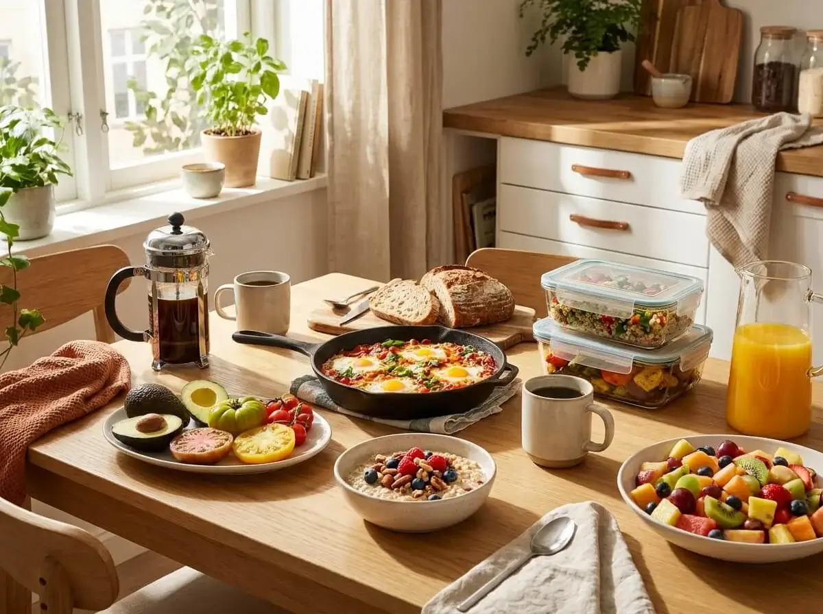 Quick healthy recipes for busy everyday life